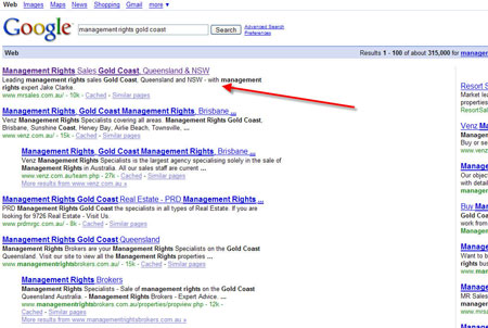 #1 for "Pool Tables" in Google