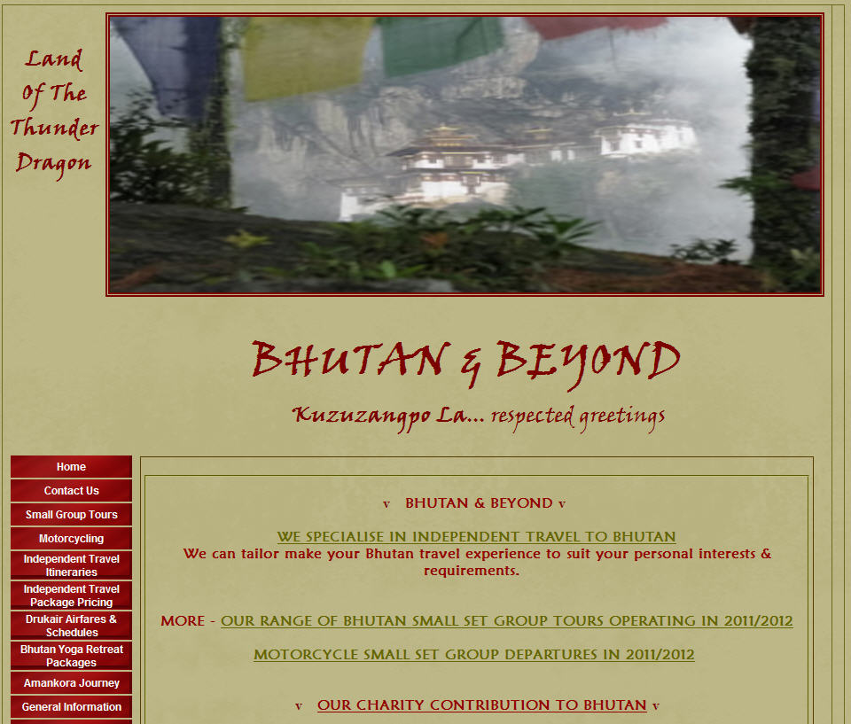 Bhutan and Beyond