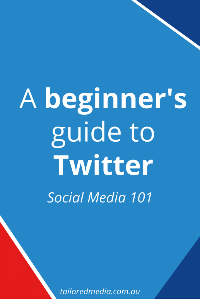 Beginner's guide to twitter