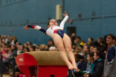 Gymnastics order of competitors provides an advantage for some competitors